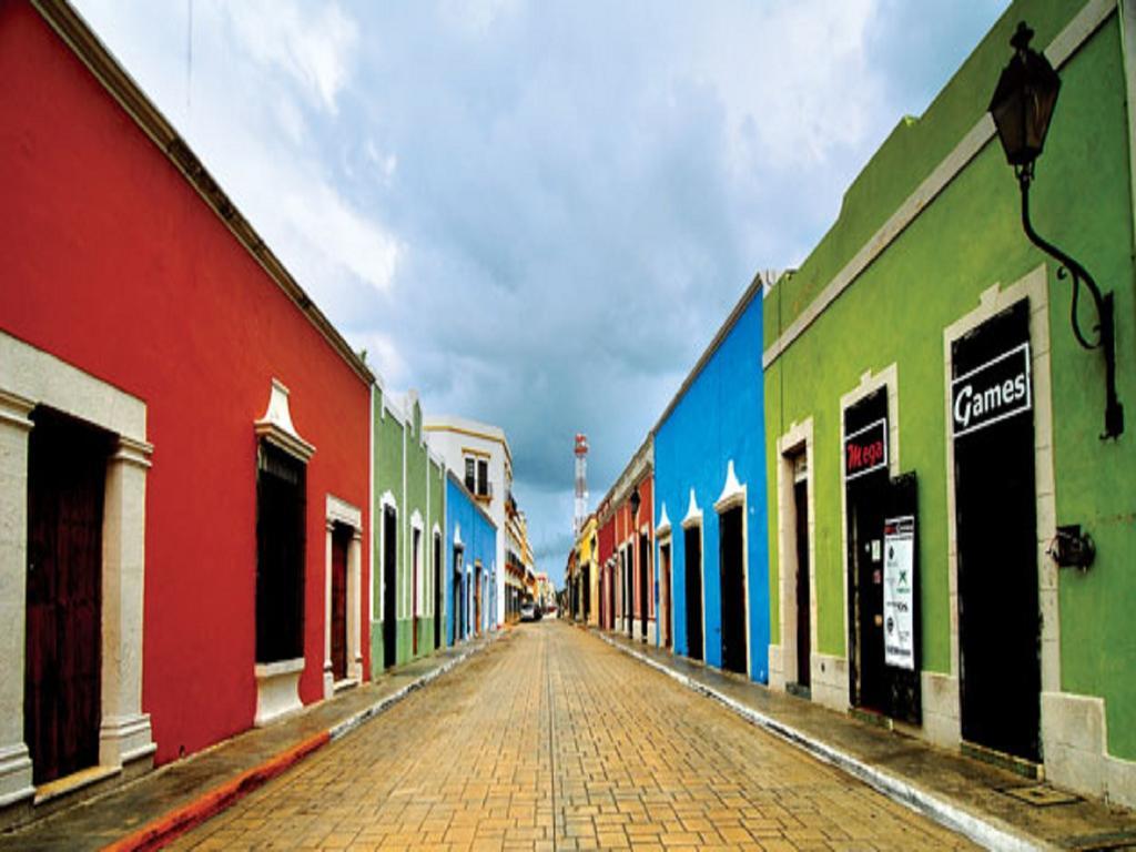 Hotel Lopez Кампече Экстерьер фото